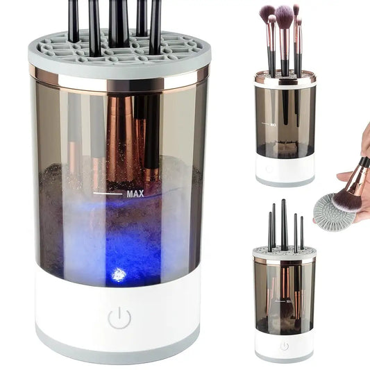 Nettoyant électrique automatique pour pinceaux de maquillage