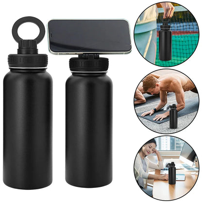 Gourde Isotherme 1L avec Support Téléphone