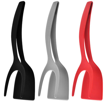 Pinces à spatules 2 en 1 pour œufs